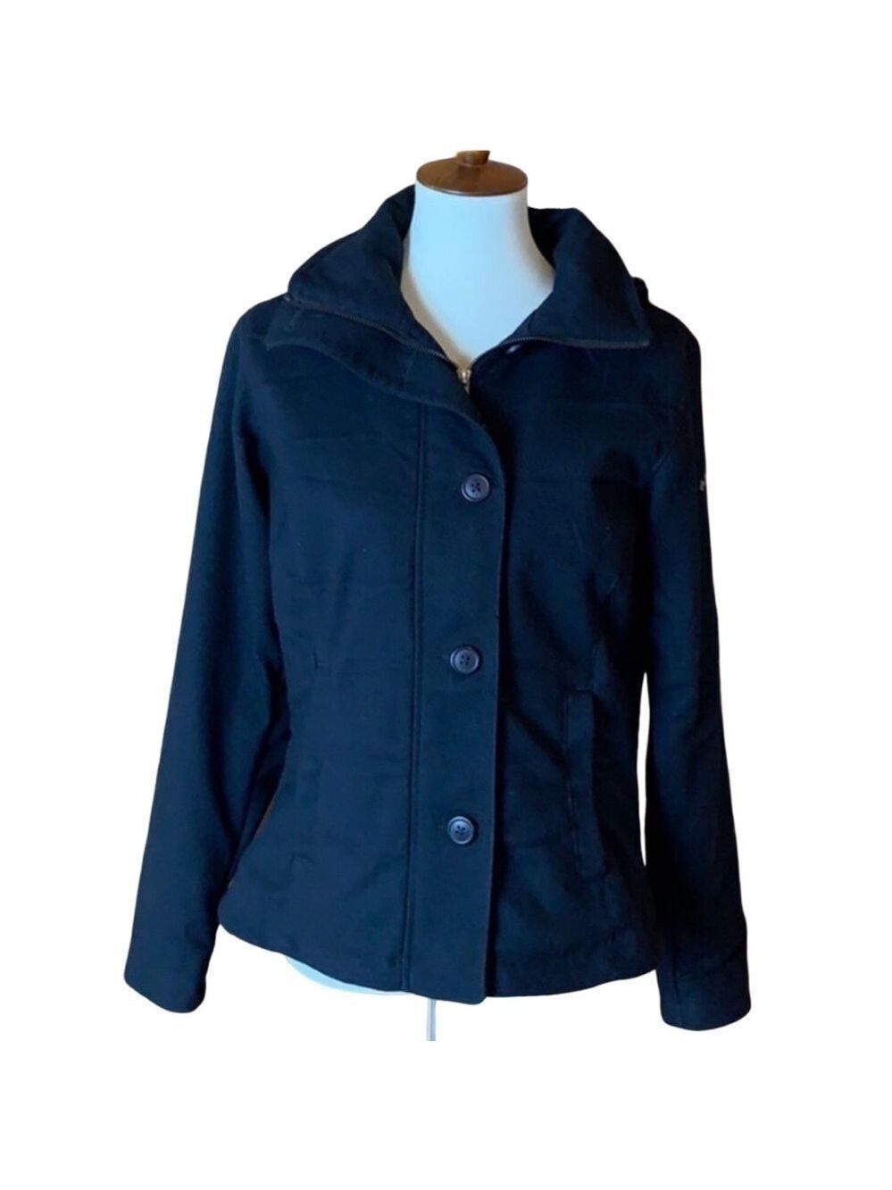Columbia Omni-heat short jacket Size Small Black
